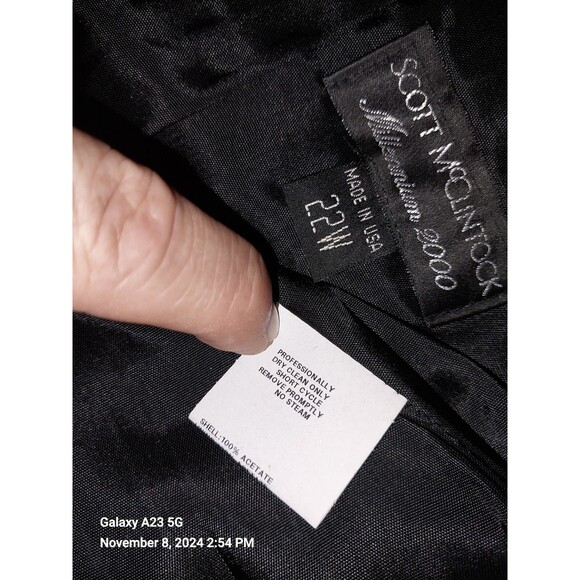 Scott Mcclintock Blue Corset Top Plus Size 22W NWT - Picture 7 of 7